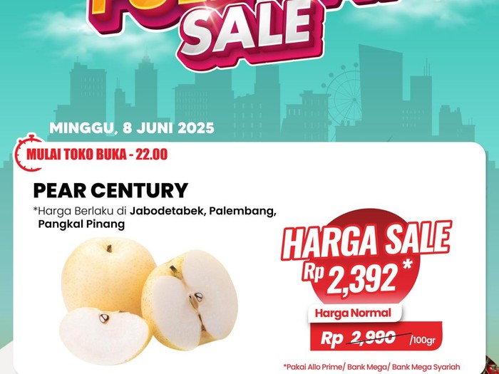 Transmart Full Day Sale-buah Pir
