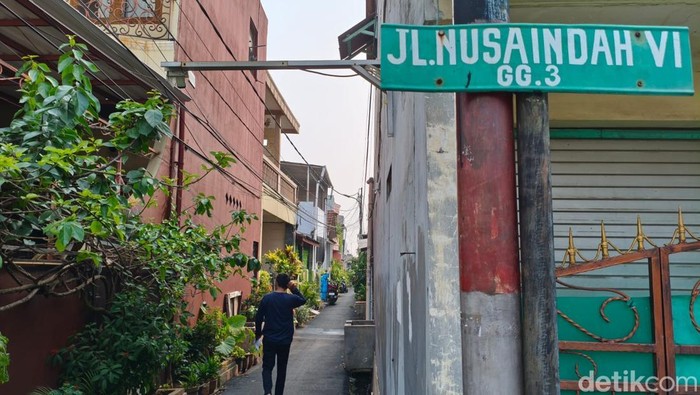 Wilayah RW 03 Kelurahan Malaka Jaya, Jaktim pernah ada Kampung Kembar karena banyaknya warga kembar yang bermukim. (Kurniawan/detikcom)