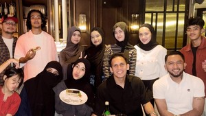 Momen perayaan ulang tahun Adiba Khanza dengan keluarga. Dok. instagram Adiba Khanza