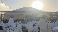 Afgan mengabadikan suasana wukuf di Arafah. Foto: dok. Instagram Afgan