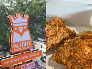 4 Fakta Almaz Fried Chicken, Gerai Ayam Goreng Arab Asal Indonesia