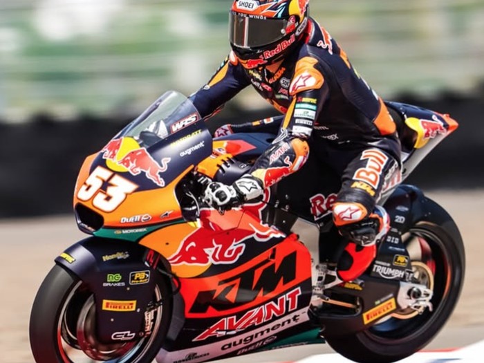 Deniz Oncu di Moto2 Aragon 2025
