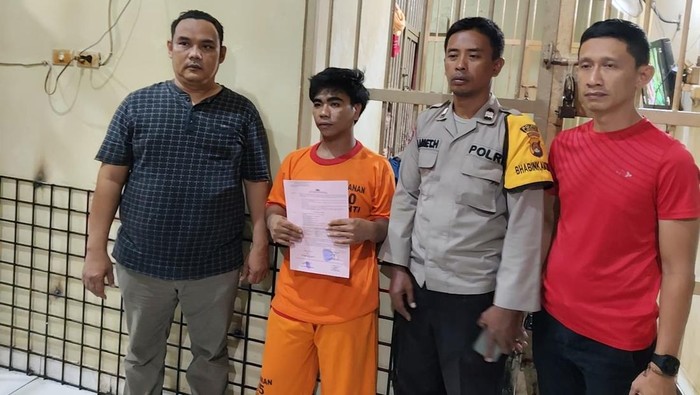 Edo yang palak pelajar di Lubuklinggau ditangkap polisi