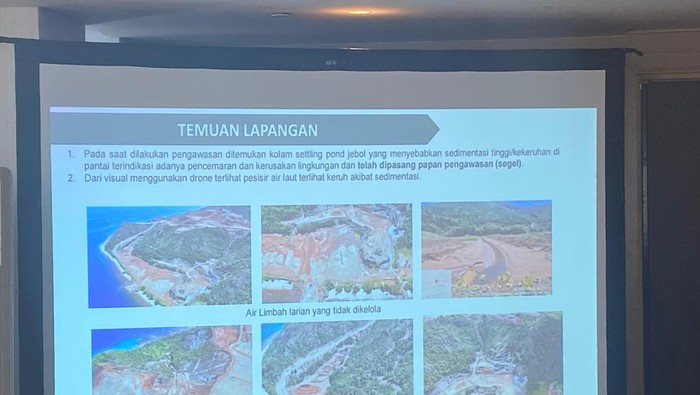 Foto-foto terkait kondisi pertambangan di Kabupaten Raja Ampat, Papua Barat Daya periode 26-31 Mei 2025 (Dwi Rahmawati/detikcom)