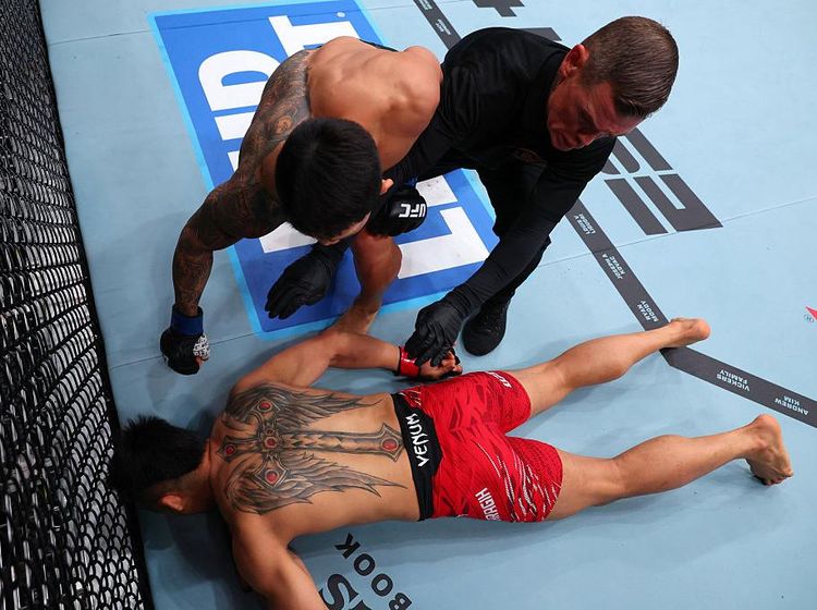 Detik-detik Jeka Saragih KO di Bawah 30 Detik dalam UFC 316