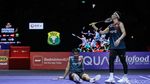 Lempar Raket, Fajar/Rian Gagal ke Final Indonesia Open 2025