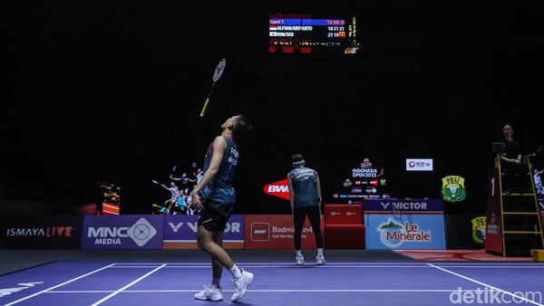 Lempar Raket, Fajar/Rian Gagal ke Final Indonesia Open 2025