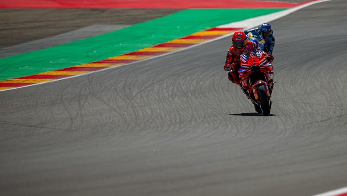 Marc Marquez di MotoGP Aragon 2025