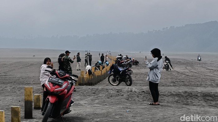 Pegunjung Bromo diimbau tidak menggunakan motor matic