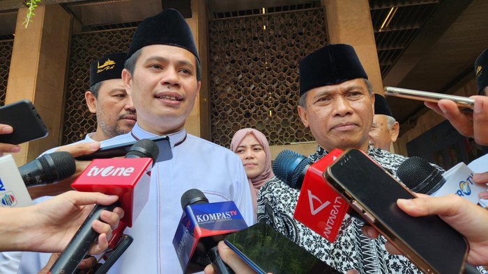 Plt Imam Besar Masjid Istiqlal, Mulawarman Hannase di Masjid Istiqlal (Adrial/detikcom)