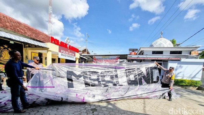 Polisi amankan balon udara yang meledak di Ponorogo