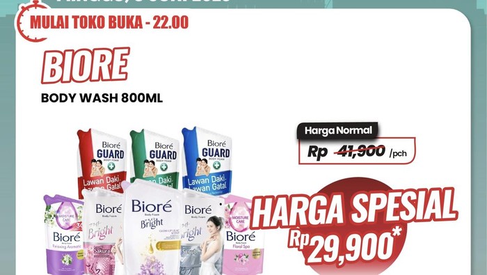 Promo Sabun Mandi di Transmart Full Day Sale.