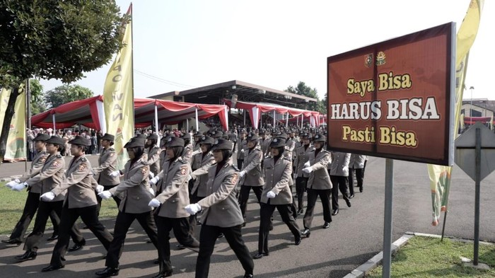 Sebanyak 593 bintara kompetensi khusus (bakomsus), akan mengikuti pendidikan pengembangan spesialis (dikbanspes). (dok. ist)