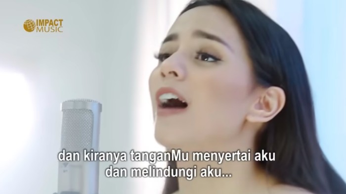Tangkapan Layar Kanal YouTube Impact Music - Doa Yabes (Angel Pieters)