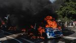 Kerusuhan Meletus di Los Angeles, Mobil Otonom Waymo Dibakar Massa