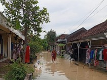 Banjir Landa 6 Desa di Mojokerto, 1 Orang Tersengat Listrik