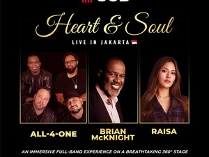 Cara Dapetin Tiket Gratis Brian McKnight, Raisa dan All-4-One dari detikcom
