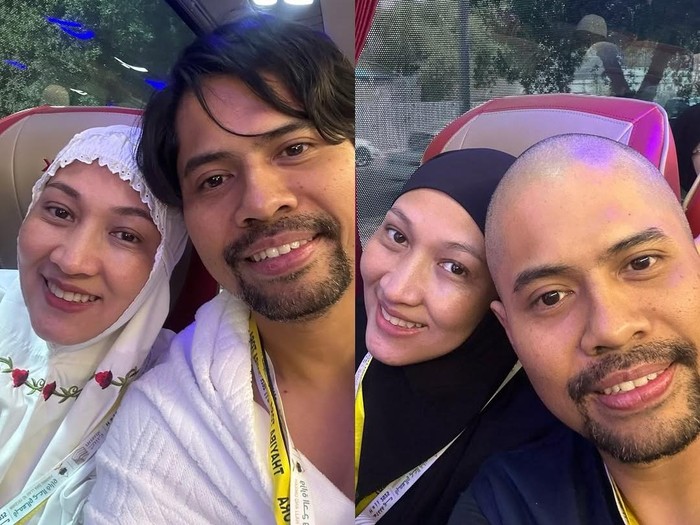 Hendy GIGI Gusti Hendy jalani ibadah haji bareng istri.