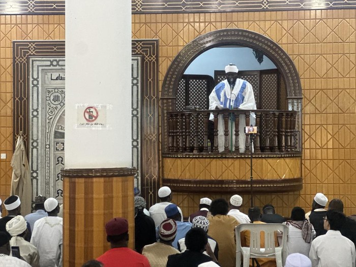 Khotbah salat Idul Adha 2025 di Masjid Kulliyah Dakwa Islamiyah, Libya. Khotbah salat Idul Adha 2025 di Masjid Kulliyah Dakwa Islamiyah, Libya.