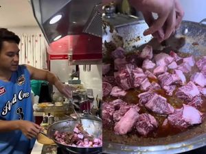 Mewah! Influencer Pakai Wagyu Rp 15,4 Juta Buat Bikin Rendang Idul Adha