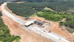 Penampakan dari Udara Proyek Tol Betung-Tempino-Jambi Rp 21 Triliun