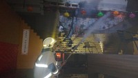 Tak ada korban luka maupun jiwa akibat kebakaran ini. Luas area yang terbakar sekitar 300 meter persegi. (Dok. Istimewa)