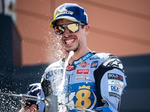 Konsisten Kedua di Aragon, Alex Marquez Cukup Happy