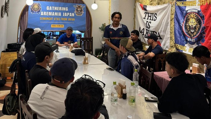 Aremania di Jepang siap memberikan dukungan pada Timnas Indonesia langsung ke stadion