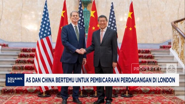 AS dan China Bertemu Untuk Pembicaraan Perdagangan di London