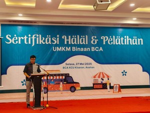 BCA Lanjutkan Komitmen Ekonomi Halal Lewat Workshop Sertifikasi Halal 2025