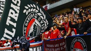 Deru Suporter Indonesia di Stadion Suita Jepang