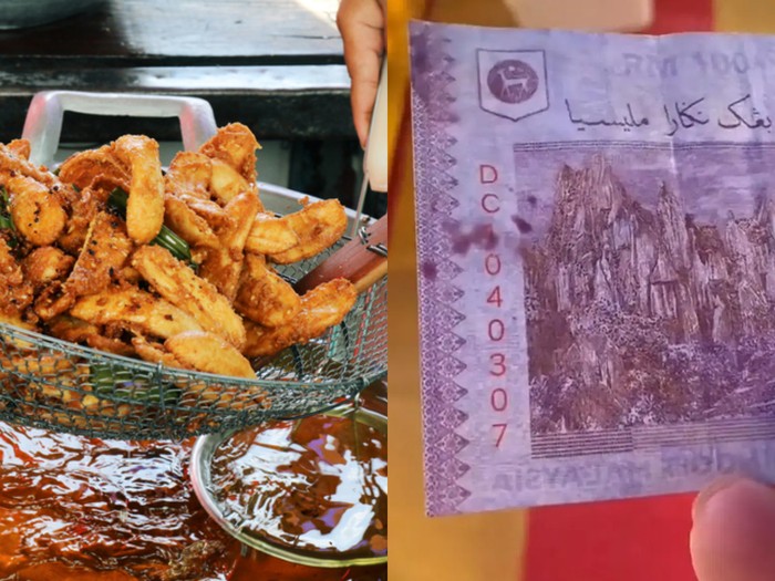 Duh! Tukang Pisang Goreng Kena Tipu Pembayaran Uang Palsu