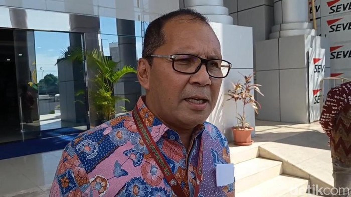 Eks Wali Kota Makassar Moh Ramdhan Danny Pomanto saat berada di Kejati Sulsel. Zulkarnaim/detikSulsel