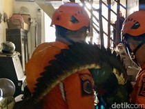 Coki Buaya 2 Meter Milik Warga Surabaya Akhirnya Dievakuasi BPBD