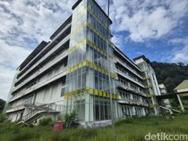 Begini Penampakan Gedung Perkantoran Pemkab Sukabumi yang Terbengkalai