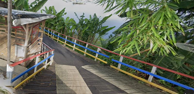 jembatan apung bongas