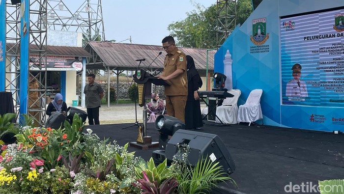 Gubernur Banten, Andra Soni. (Arief/detikcom)