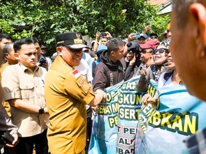 Warga Demo Tolak 2 Tambang Galian C di Palu, Gubernur Pastikan Tutup Permanen