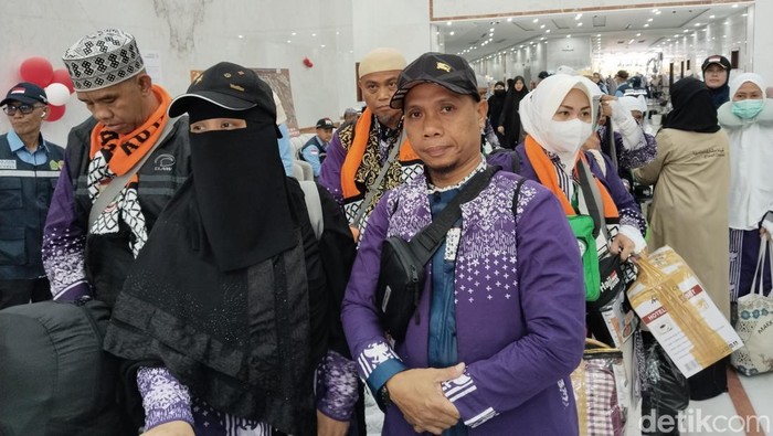 Jemaah haji asal Indonesia, Suwardi (Haris/detikcom)