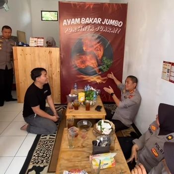Kapolresta Bogor Kota Kombes Eko Prasetyo menggagas program Sahabat Raimas Presisi yang mengajak masyarakat berkolaborasi menjaga keamanan dan ketertiban di Kota Bogor. (dok Istimewa)