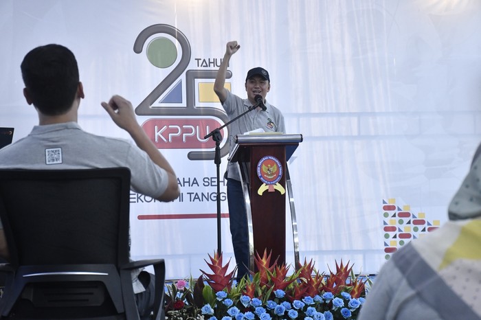 Ketua KPPU M. Fanshurullah Asa menyampaikan dalam pidatonya, bahwa selama dua setengah dekade KPPU telah menjadi garda terdepan dalam melawan praktek bisnis tidak sehat mulai dari monopoli, kartel, hingga praktik curang dalam tender