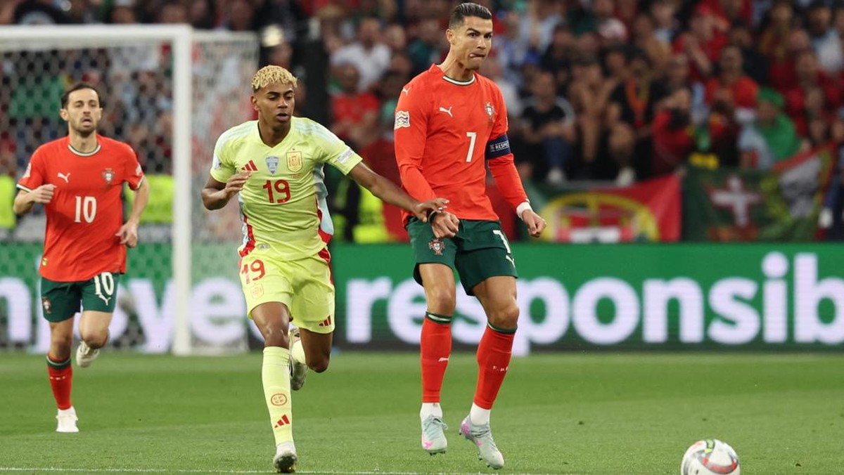 Lamine Yamal, Cristiano Ronaldo Lamine Yamal, Cristiano Ronaldo