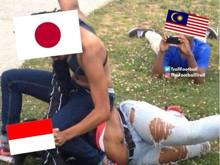 Meme Timnas Indonesia Dikalahkan Jepang di Kualifikasi Piala Dunia 2026