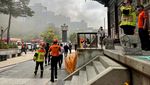 Museum Buddha Pusat di Seoul Terbakar, Asap Pekat Menyelimuti Kuil Jogye
