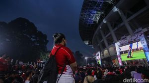 Nobar di GBK Ramai, Meski Indonesia Dibantai