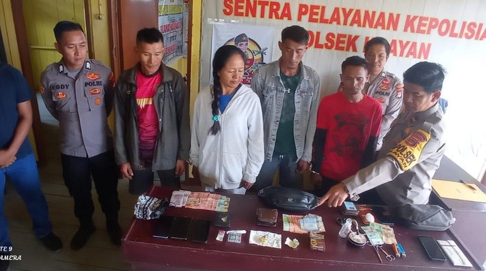 Pasutri pengedar sabu di Krayan ditangkap.