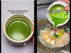 Ada-ada Saja! 5 Kreasi Nyeleneh Makanan Dicampur Matcha