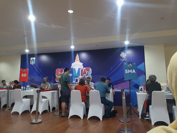 Posko SPMB Jakarta Pusat di SMK 1 Budi Utomo