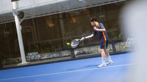 Gawat! Rafathar Mulai Latihan Padel, Raffi Ahmad Bakal Bikin Lapangan Pribadi?