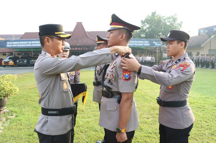 Sertijab di Polres Mojokerto Kota